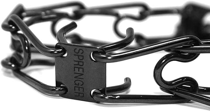 SPRENGER GERMANY Black Stainless Steel Prong