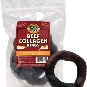 Beef Collagen Rings - Rawhide Free Dog Chews